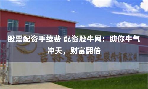 股票配资手续费 配资股牛网：助你牛气冲天，财富翻倍